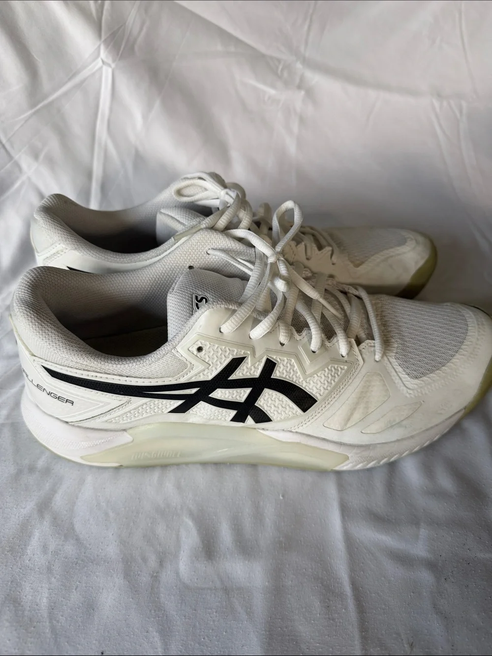 ASICS White Men's Athletic Pickleball Sneakers Mens 11.5